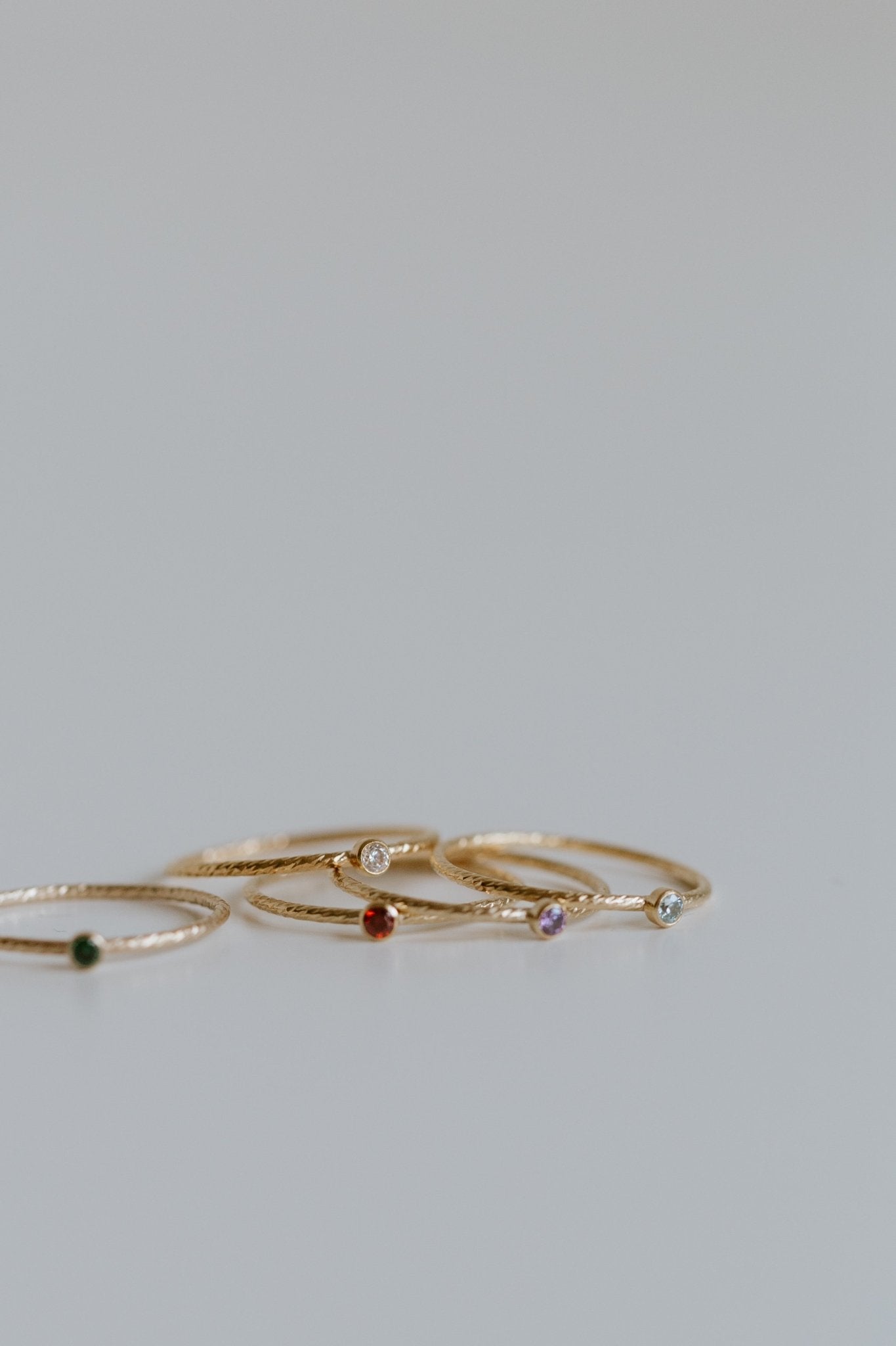 Birthstone Rings - Jillian Leigh Jewellery