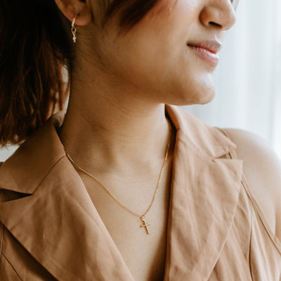 Cross Pendant - Jillian Leigh Jewellery - necklaces