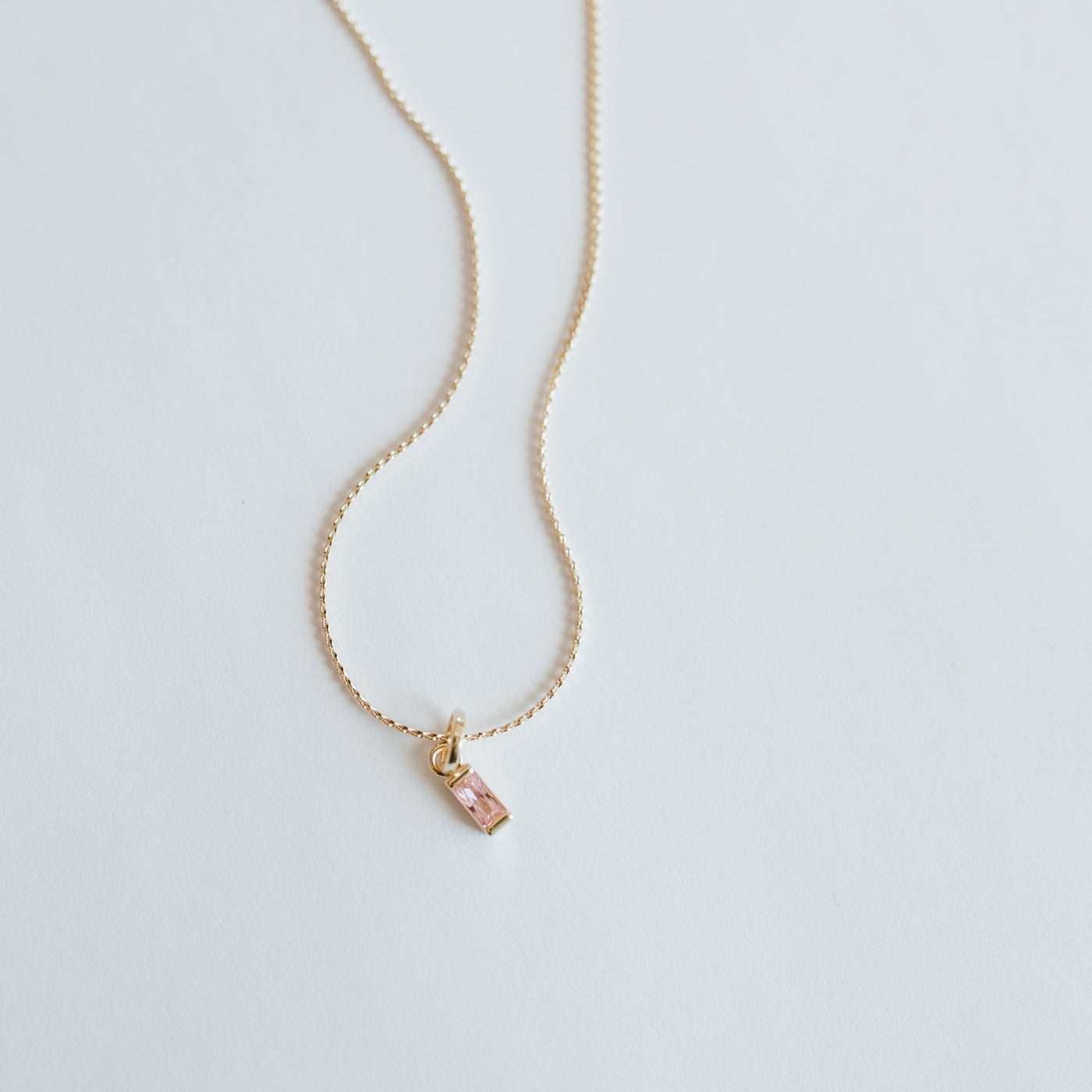 CZ Birthstone Necklace - Jillian Leigh Jewellery - necklaces