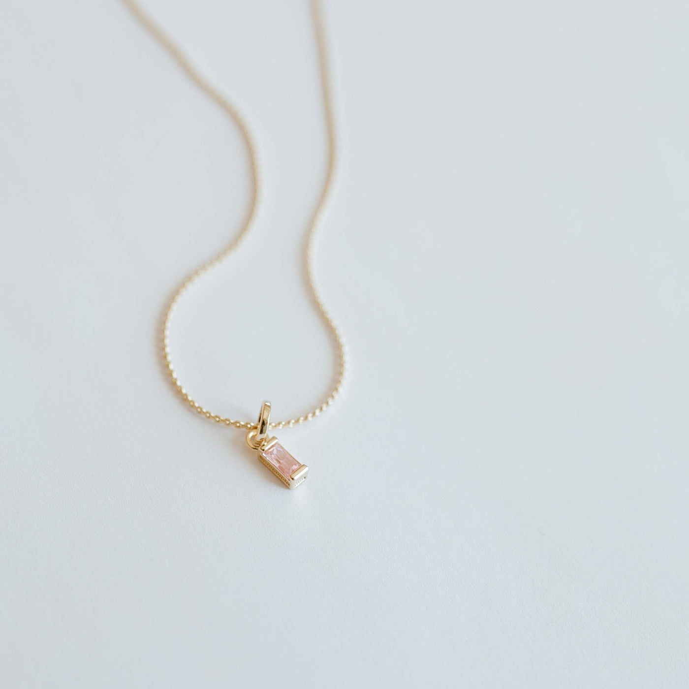 CZ Birthstone Necklace - Jillian Leigh Jewellery - necklaces