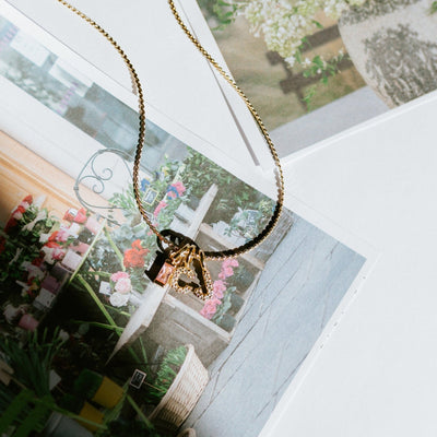 CZ Letter Charm (Single) - Jillian Leigh Jewellery - charm