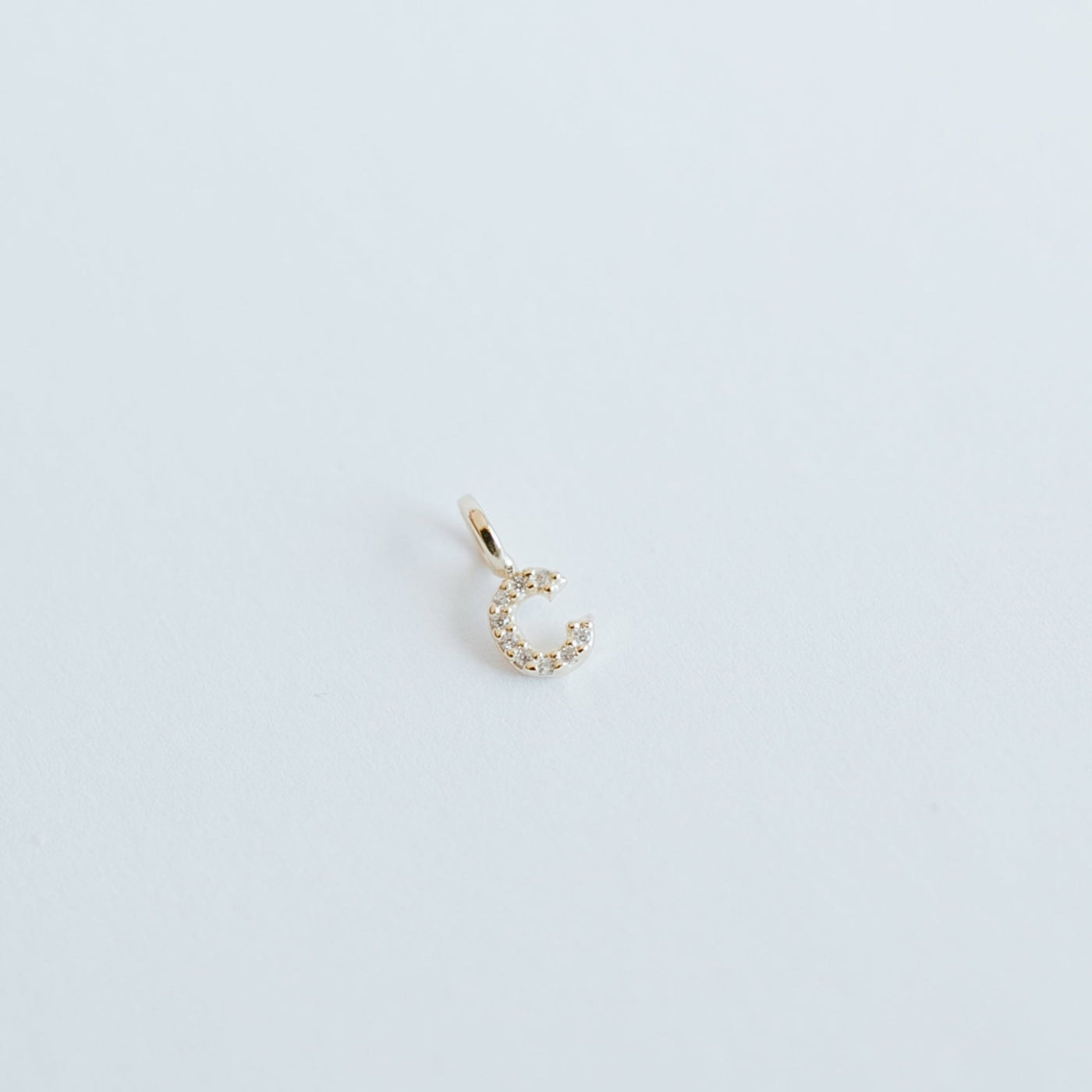 CZ Letter Charm (Single) - Jillian Leigh Jewellery - charm