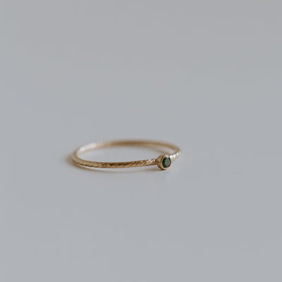 Emerald Twist Ring - Jillian Leigh Jewellery - Rings