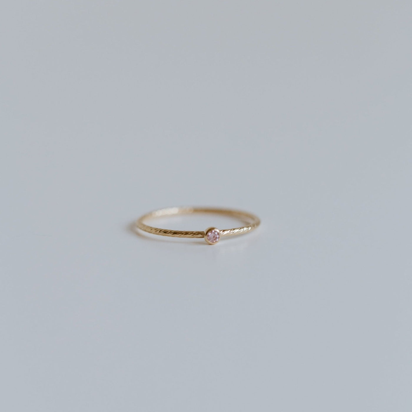 Pink Tourmaline Twist Ring - Jillian Leigh Jewellery - Rings