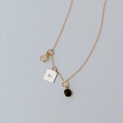 Square Initial Charm (Single) - Jillian Leigh Jewellery - charm